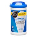 Sani Professional Hands Instant Sanitizing Wipes, 7 1/2 x 5, 300/Canister, PK6 NIC P92084